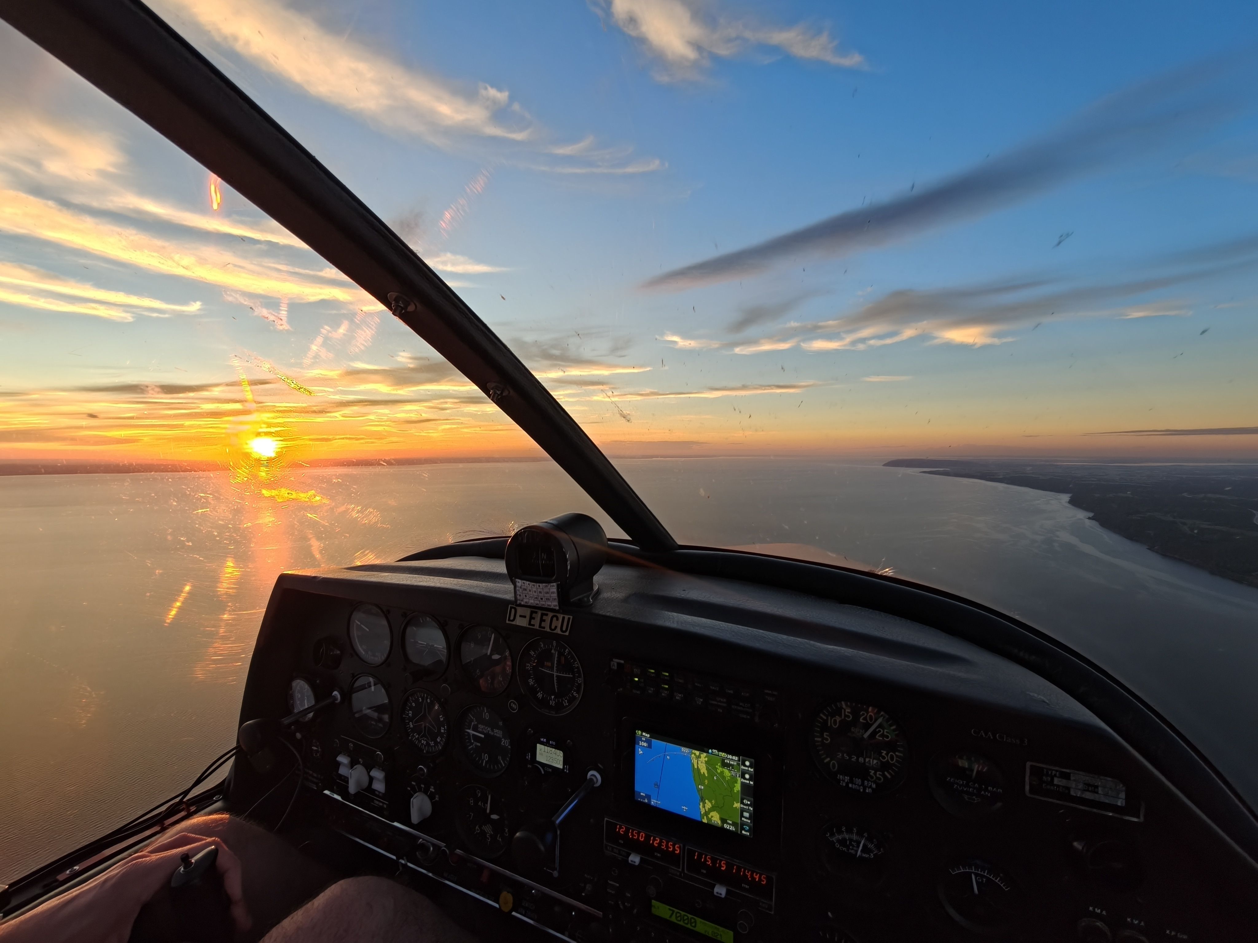 Sonnenuntergang bei Visingsö