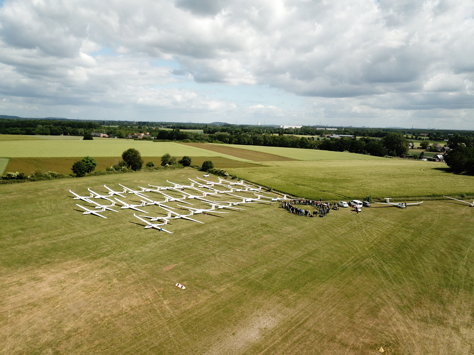 Flugplatz Krefeld-Egelsberg Luftbild