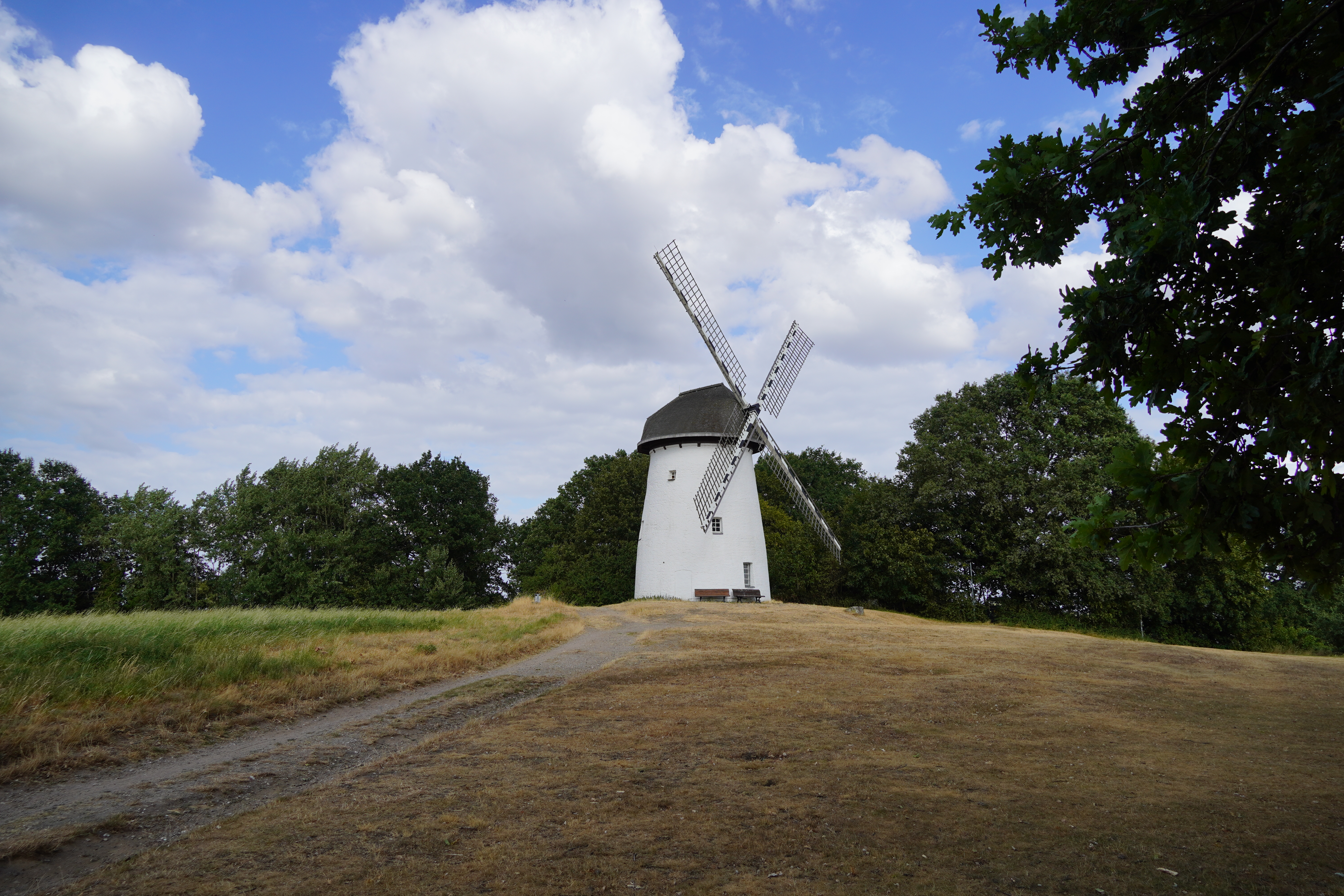 Windmühle am Flugplatz Krefeld-Egelsberg